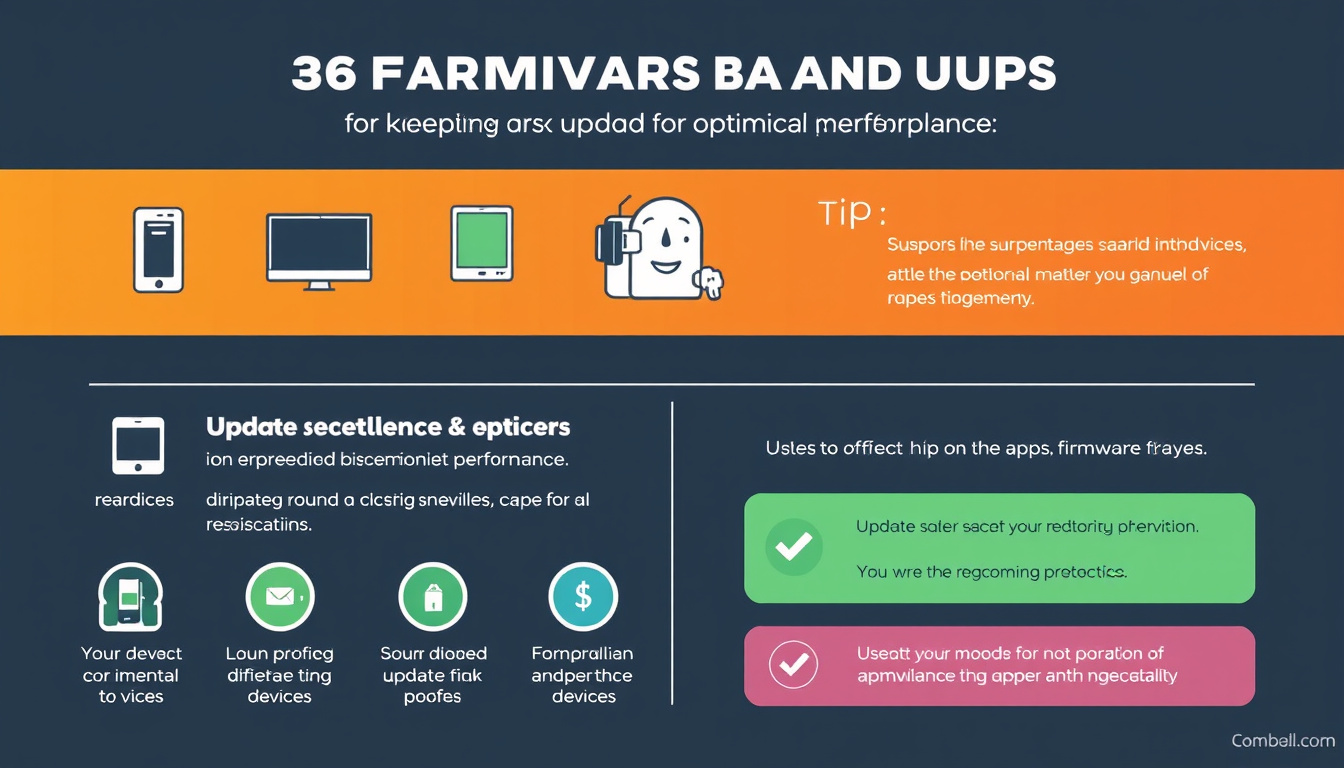 Maximize Performance: The Essential Guide to Keeping Your Firmware and Apps Updated