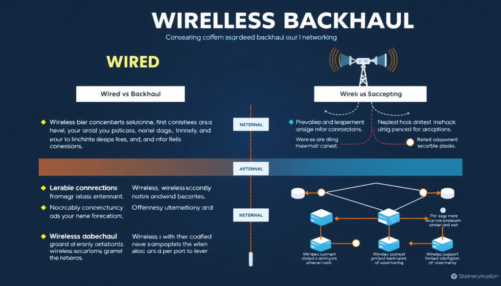 Wired vs. Wireless Backhaul: The Ultimate Guide to Choosing the Right Connection for Your Network