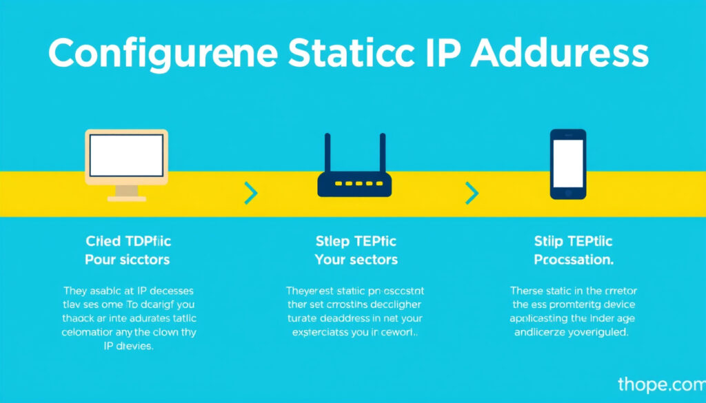 Mastering Static IP Configuration: A Step-by-Step Guide to Assigning IPs for Your Devices